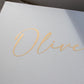 White Personalised Bridesmaid Gift Box
