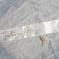 Personalised Bridal Satin Sash