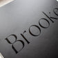 Black Personalised Bridesmaid Gift Box